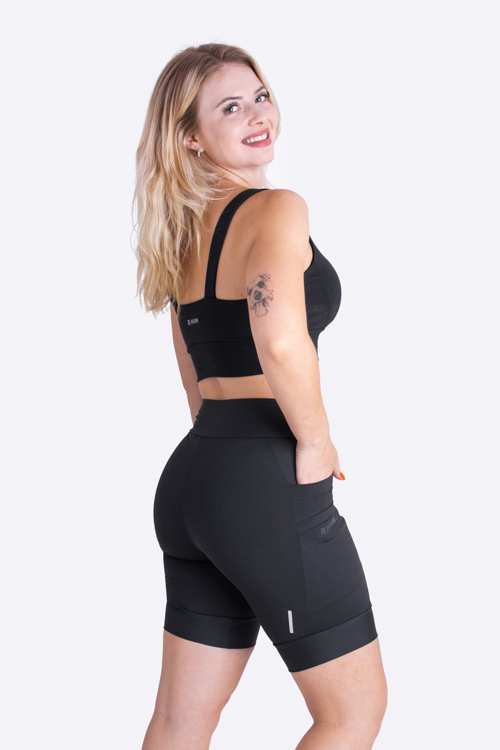 bermuda de compressão feminina 