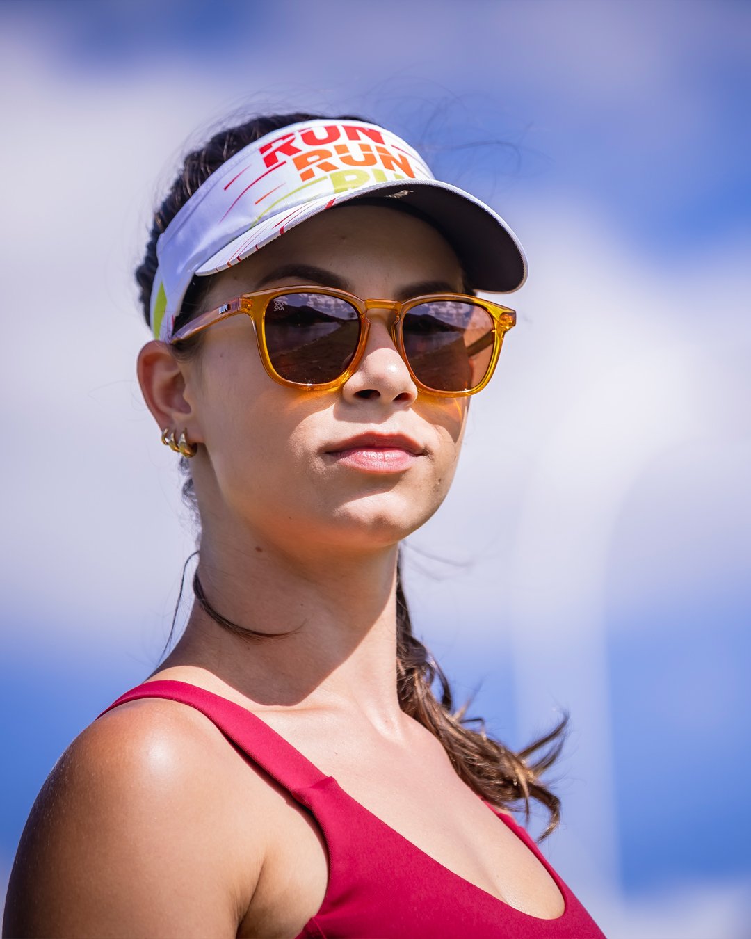 viseira para corrida 
