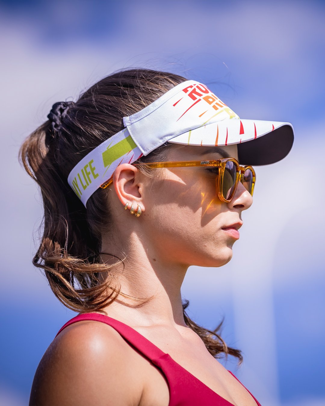 viseira para corrida 