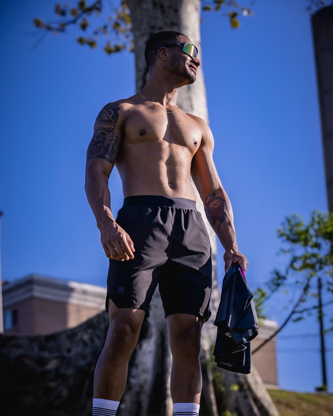 short masculino corrida