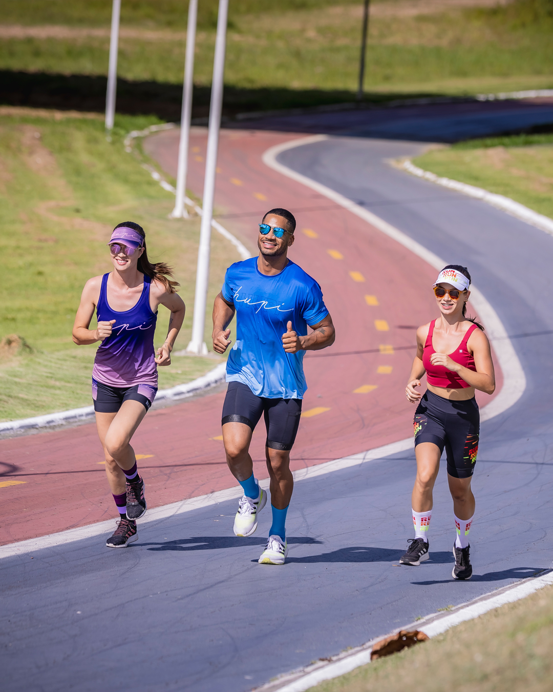 proteção UV corrida