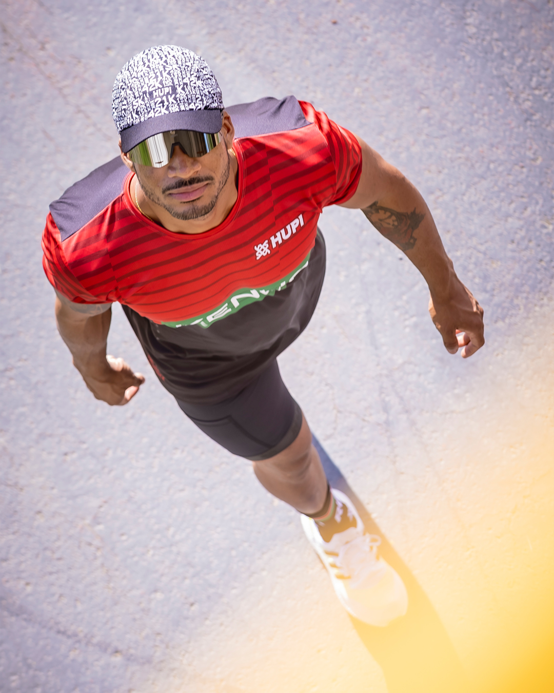 proteção UV corrida