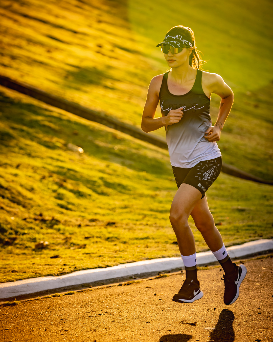 look feminino para correr