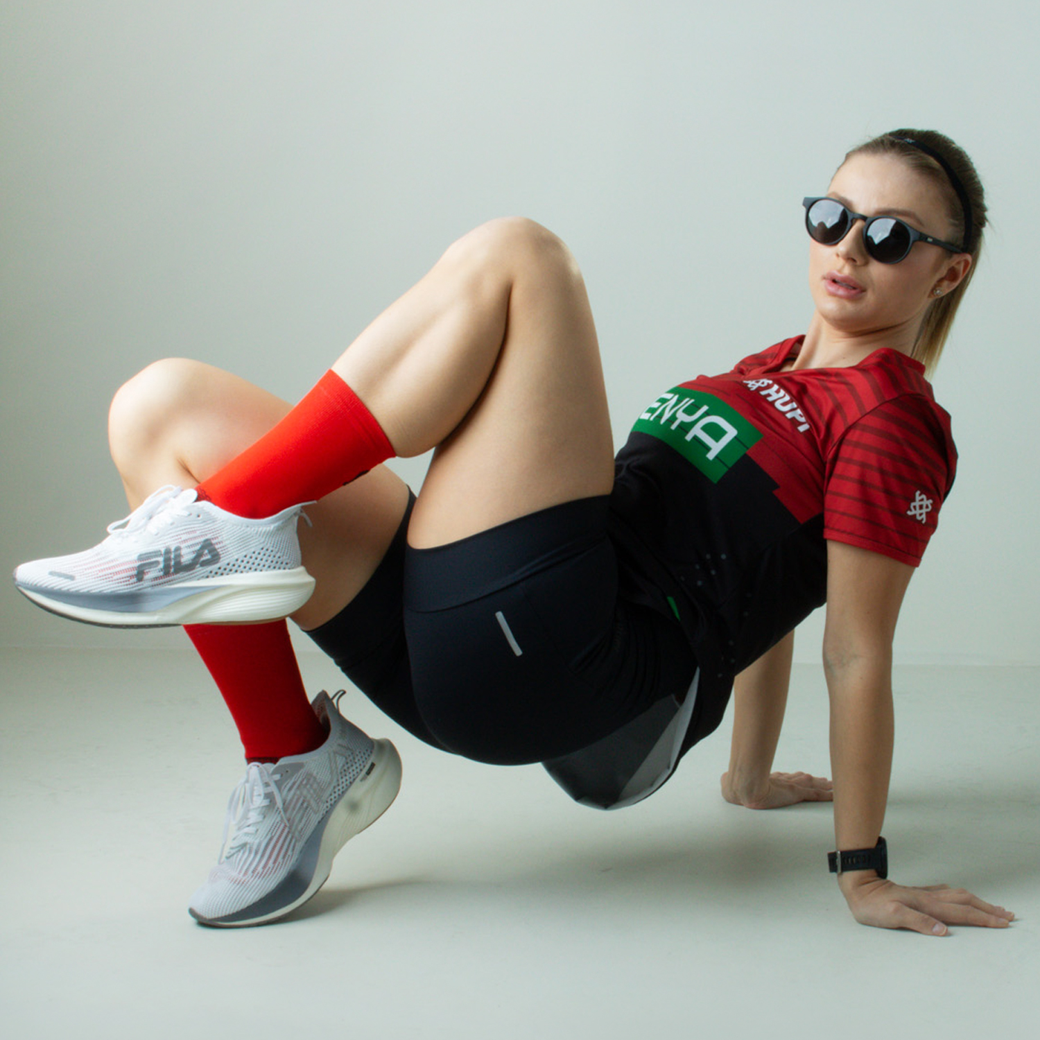 meia para corrida 
