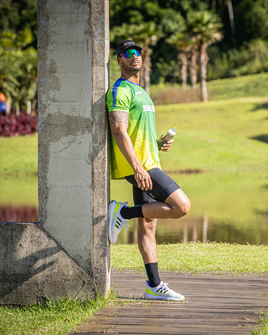 óculos para correr no sol