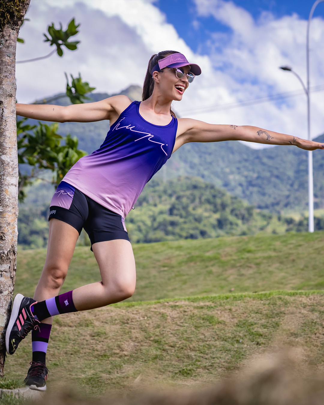roupas leves para corrida