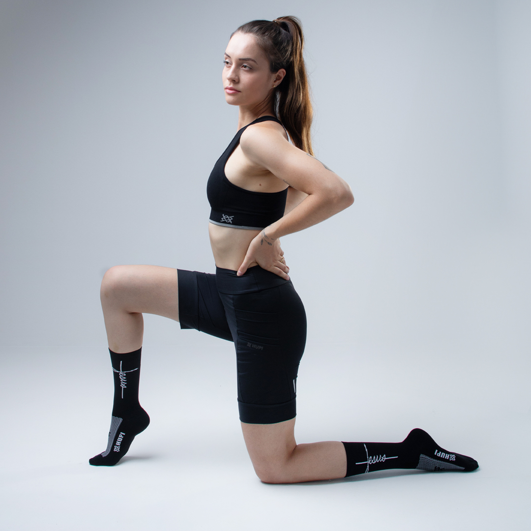 bermuda para corrida feminina