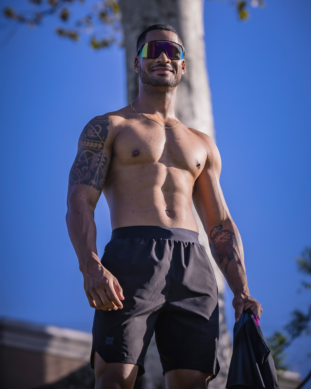 roupa poliamida corrida