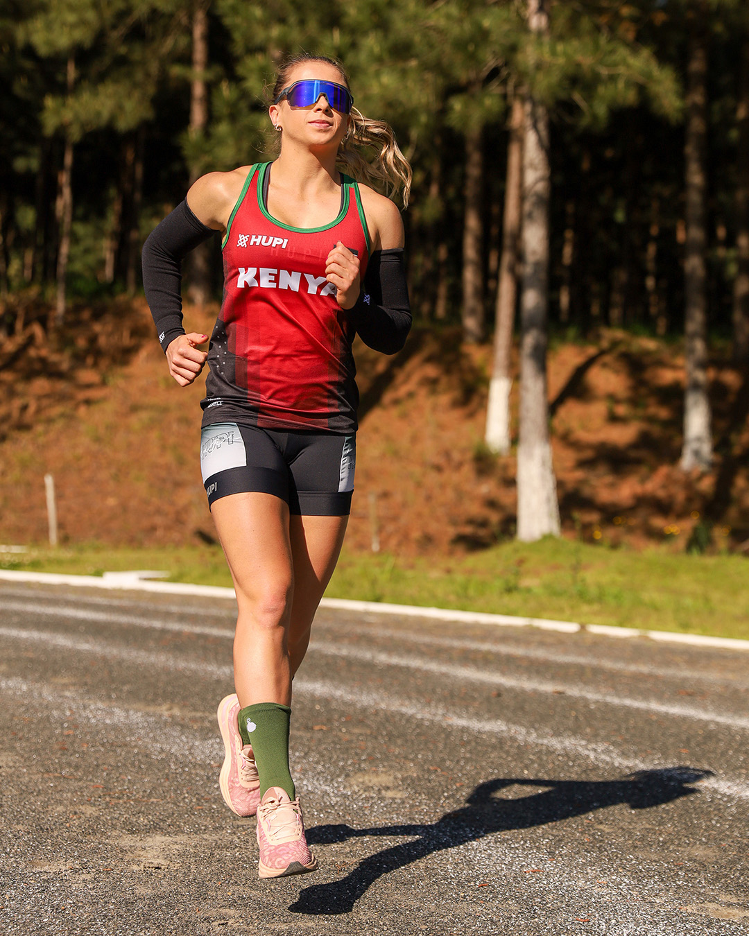 roupas leves para corrida