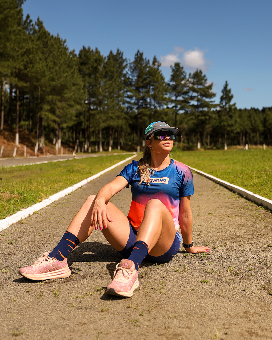 look corrida feminino