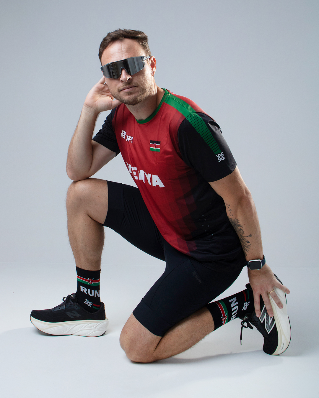 bermuda de compressão masculina