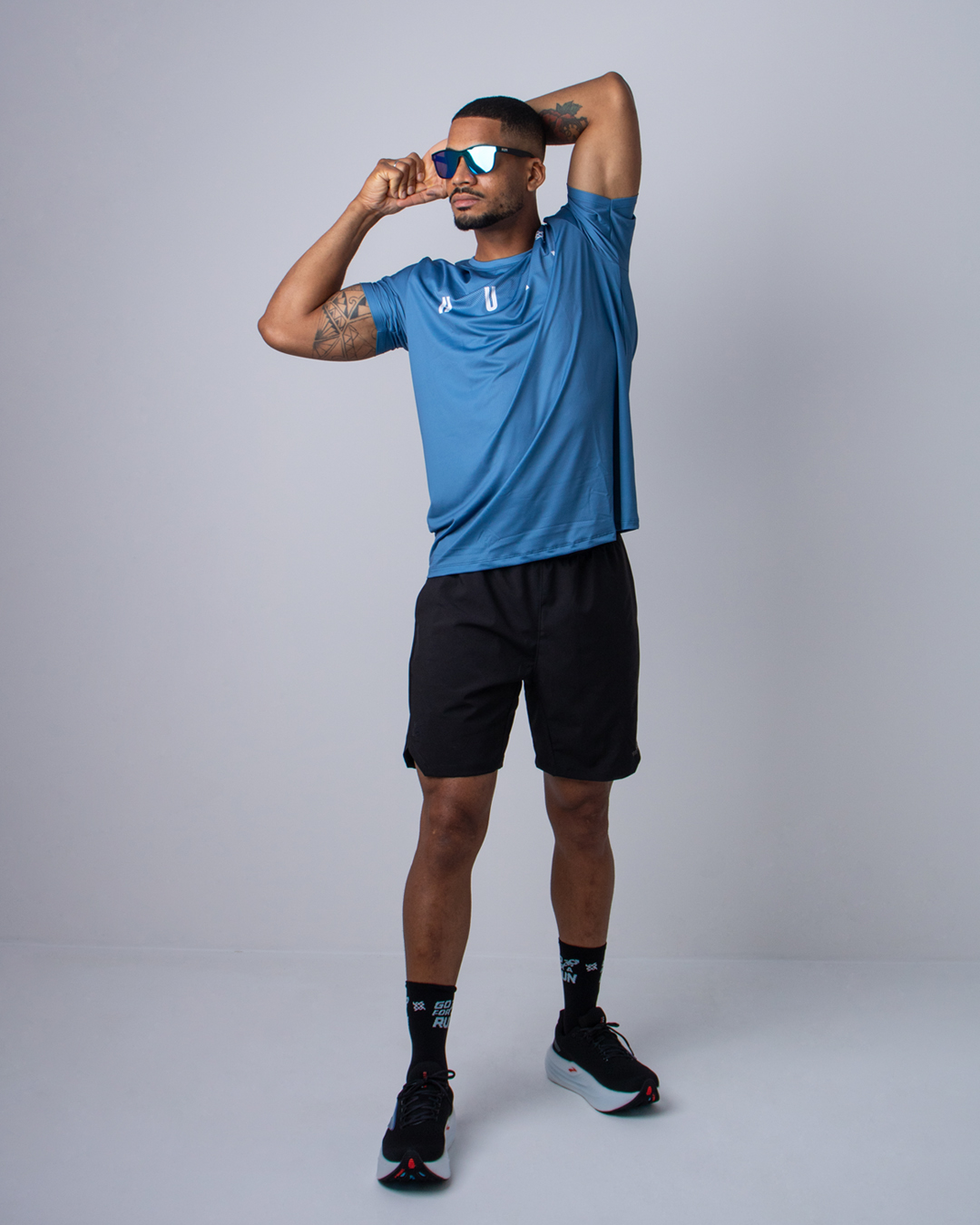 short de compressão masculino