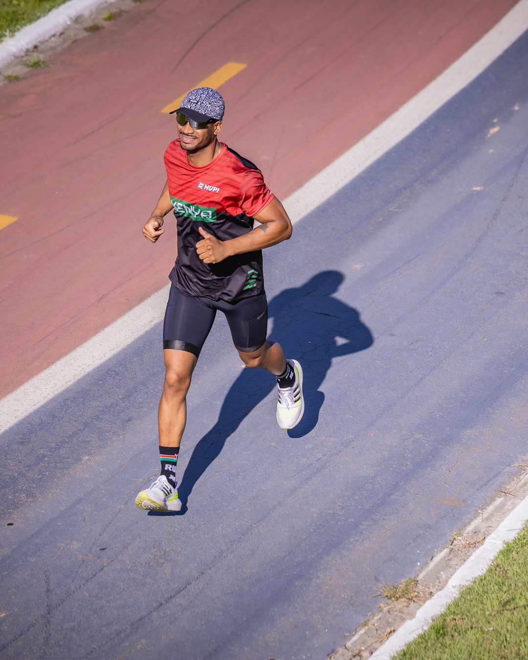 bermuda de compressão masculina