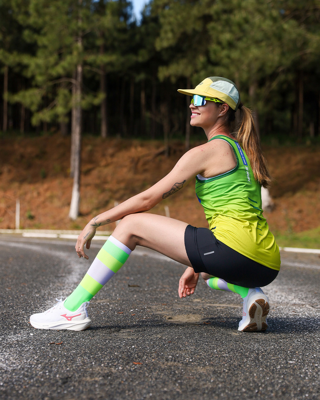 meia para corrida
