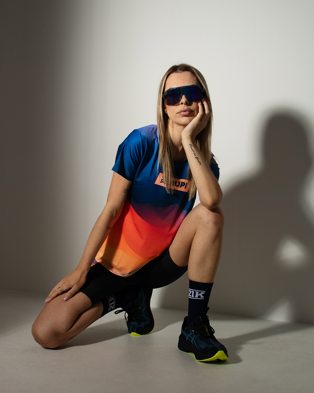 meia de corrida feminina