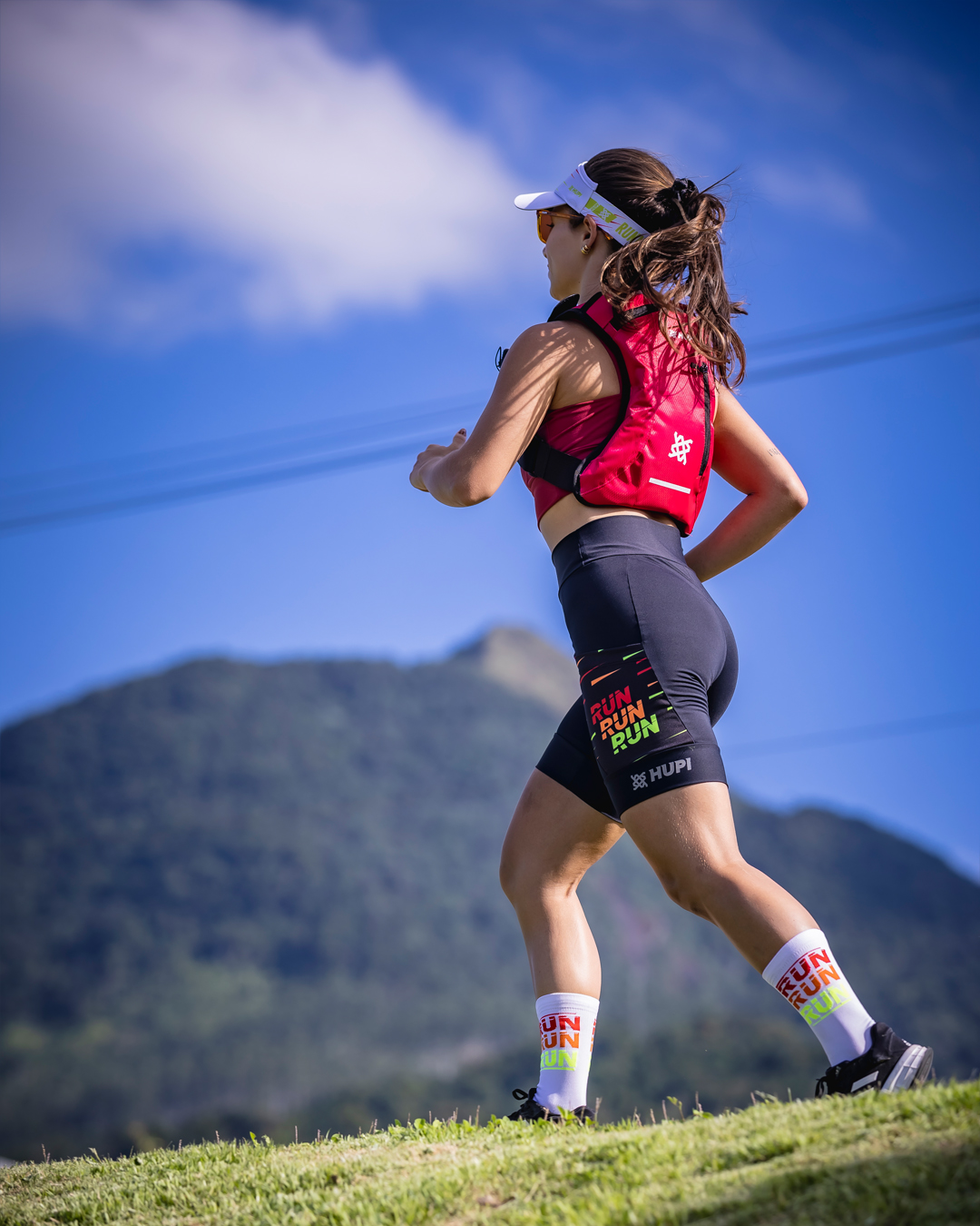 mochila hidratação corrida
