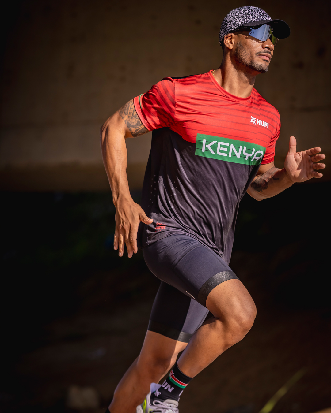 bermuda de compressão masculina