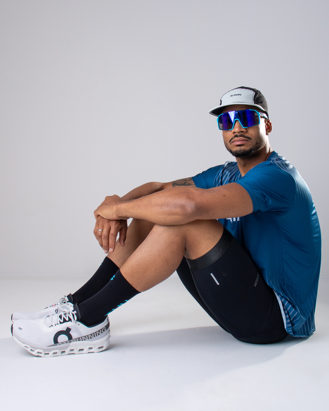 bermuda de compressão masculina