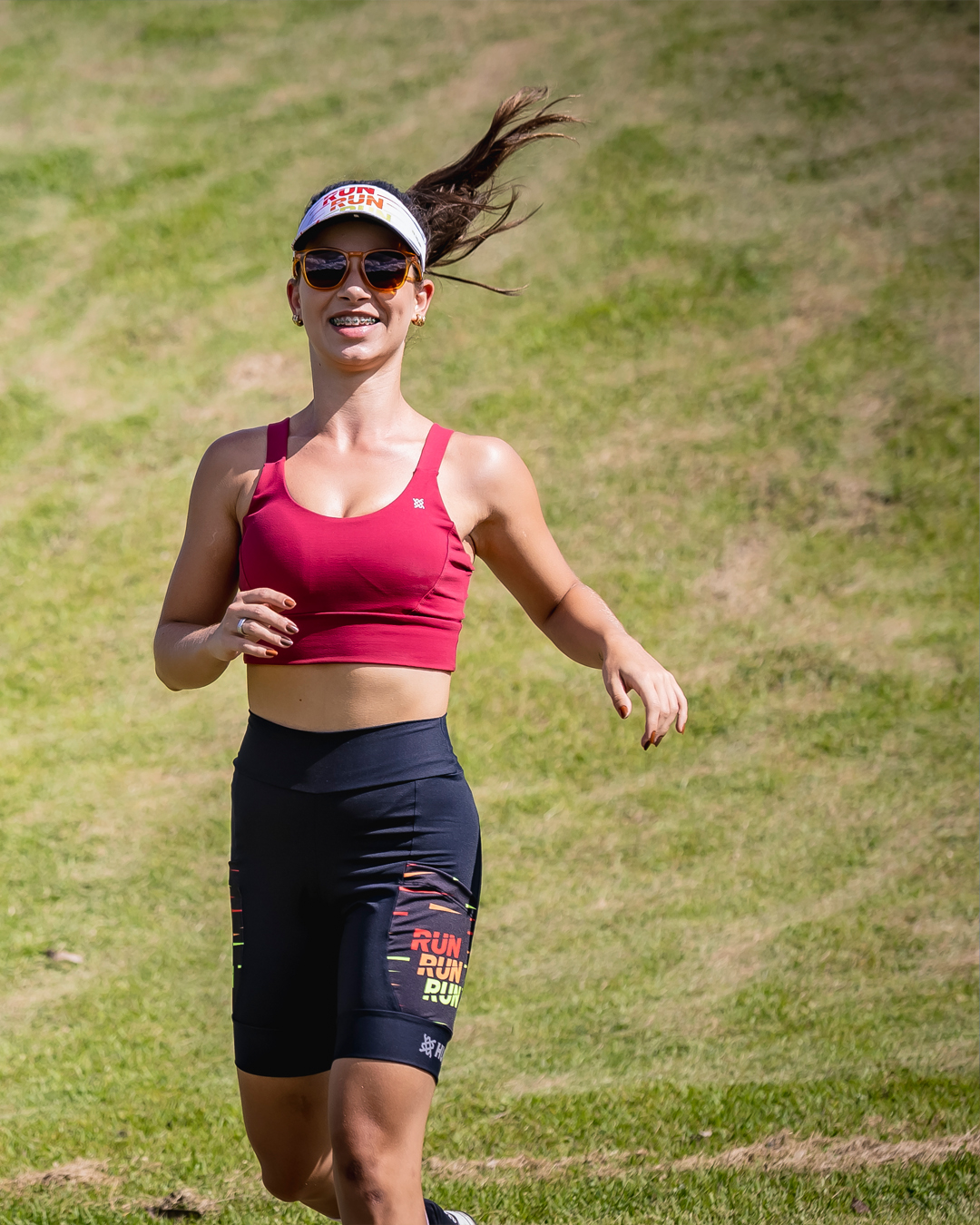 viseira para corrida
