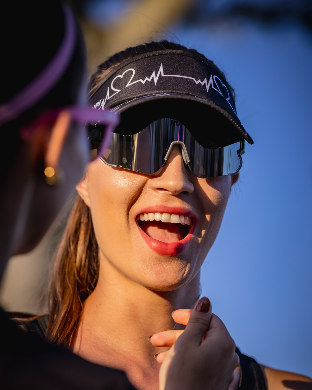 lente de óculos para corrida