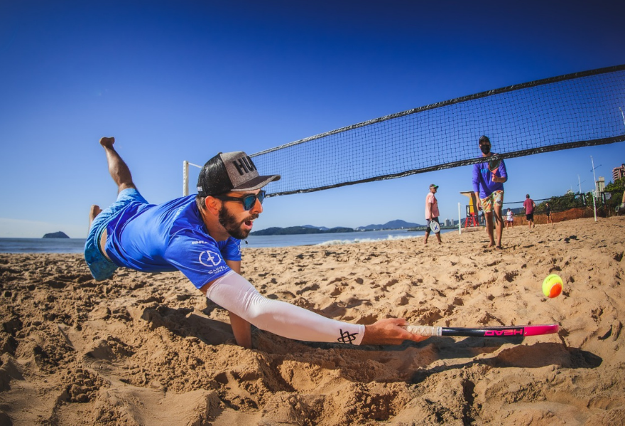 Atletas destaque no Beach Tennis