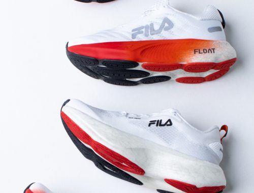 Tênis com placa de carbono