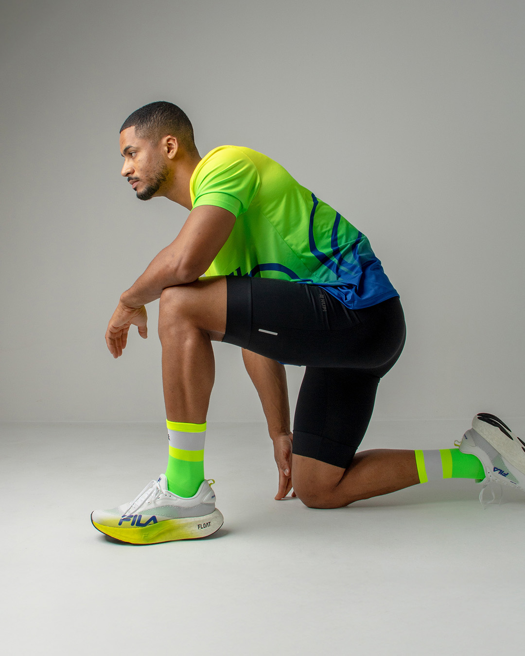 bermuda de compressão masculina