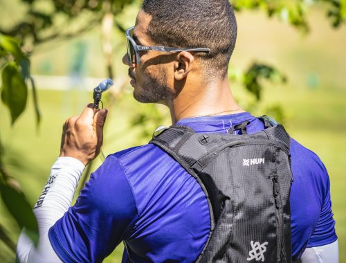 mochila hidratação corrida